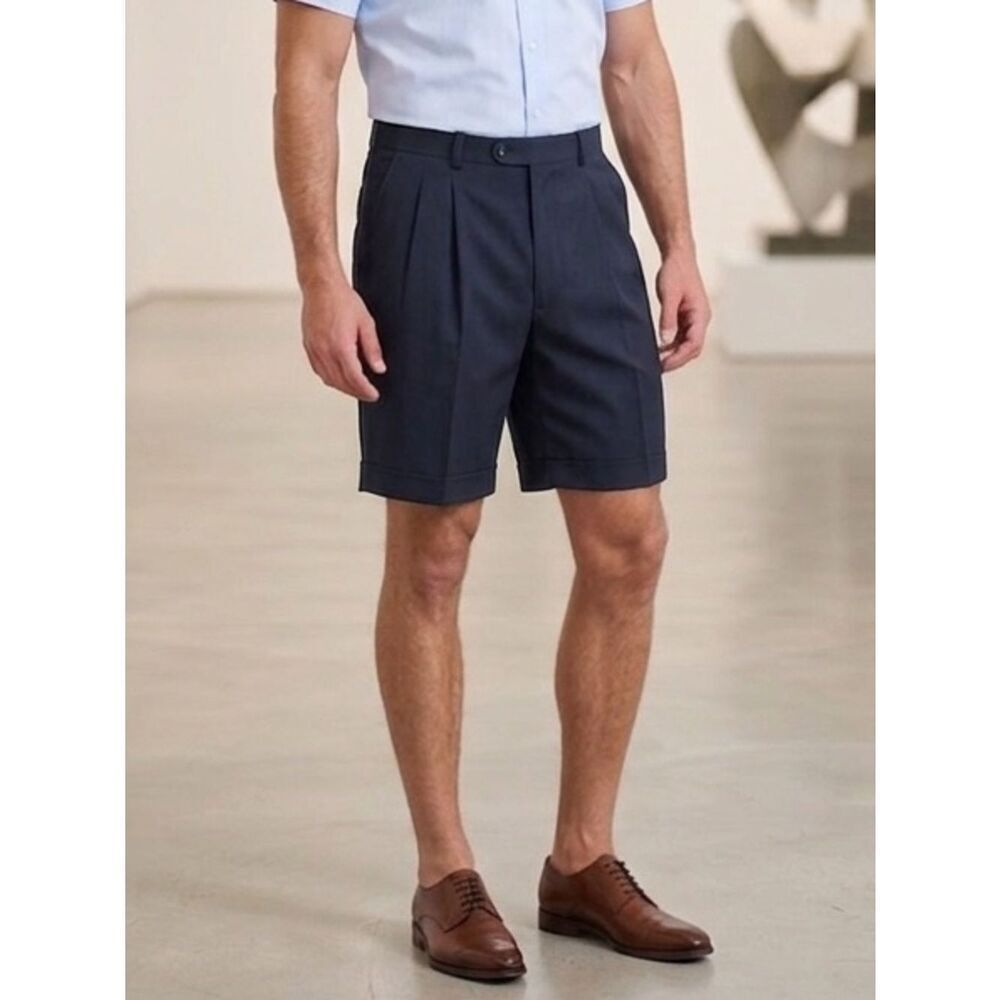 Take 50% OFF- Cutter and Buck Classic Navy Men's Shorts, Size-42B